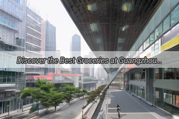 Discover the Best Groceries at Guangzhou Jiangnanxi Metro A Shoppers Paradise